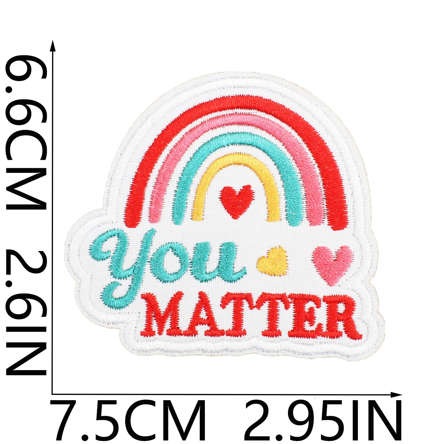 Wholesale Peace Self Love Embroidery Decorative Embroidery Patch FS